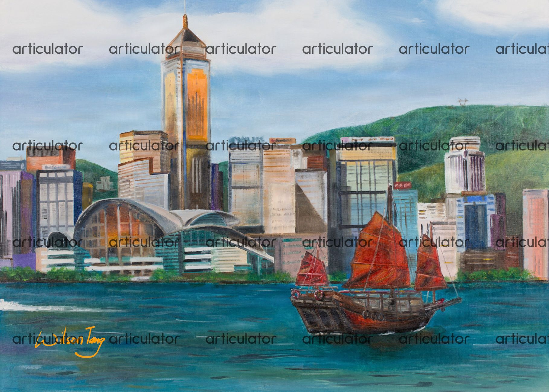 Victoria Harbour Trilogy - Wan Chai - Junk 維多利亞港三部曲 - 灣仔 - 張保仔號