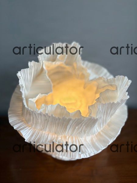 C minor silicon paper lamp