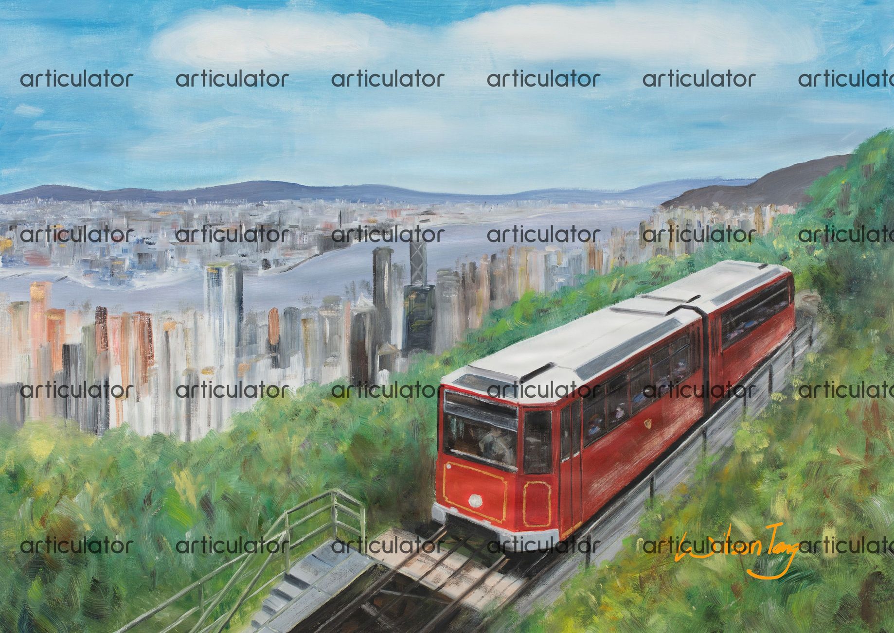 Hong Kong Peak Tram - 山頂纜車